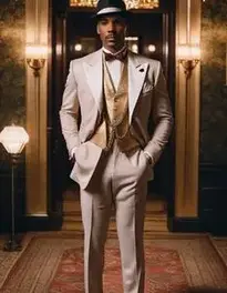 Harlem Nights Outfit Fancy Dress face swap
