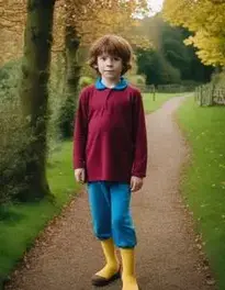 Horrid Henry Fancy Dress face swap