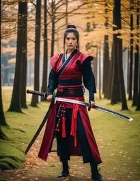 Katana Fancy Dress face swap