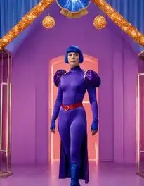 Violet Beauregarde Fancy Dress face swap