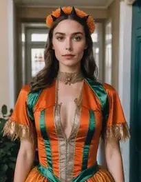 Homemade Halloween Fancy Dress face swap