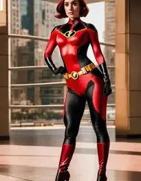 Elastigirl Fancy Dress face swap