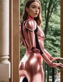 Fembot Fancy Dress face swap