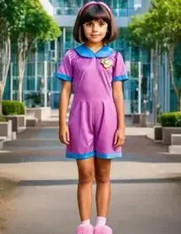 Dora Fancy Dress face swap