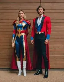 Iconic Duos Fancy Dress face swap