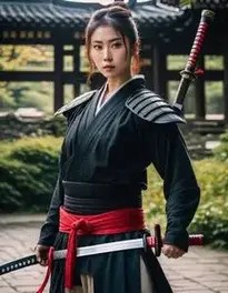 Katana Fancy Dress face swap