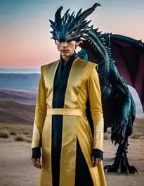 Ender Dragon Fancy Dress face swap