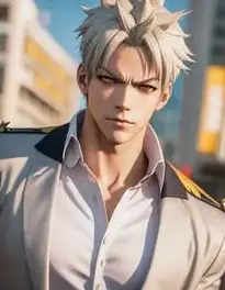 Cosplay Garou Fancy Dress face swap