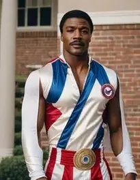 Apollo Creed Fancy Dress face swap