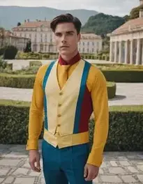 Bert Fancy Dress face swap