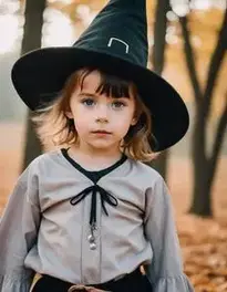 4t Witch Fancy Dress face swap