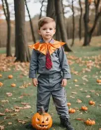 Boy Family Halloween Fancy Dress face swap