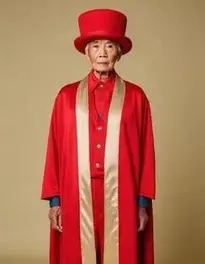 Old Man Fancy Dress face swap