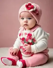 Newborn Flower Fancy Dress