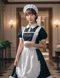 Maid Outfit Fancy Dress face swap