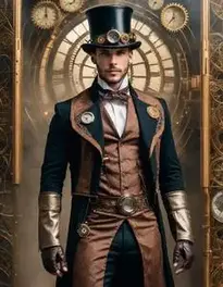 Steampunk Fancy Dress face swap
