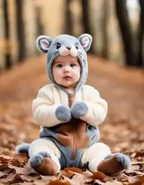 Newborn Squirrel Fancy Dress face swap