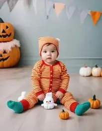 Halloween family costumes with newborn Fancy Dress face swap