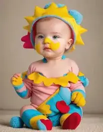 Maggie simpson costume Fancy Dress face swap
