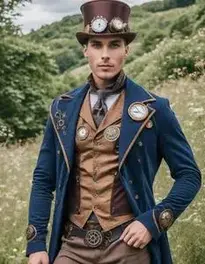 Steampunk Fancy Dress Men Fancy Dress face swap