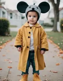 Boy Mouse Halloween Fancy Dress face swap