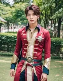 Handsome Male Cosplayers Fancy Dress face swap