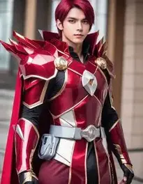Male Ruby Cosplay Fancy Dress face swap