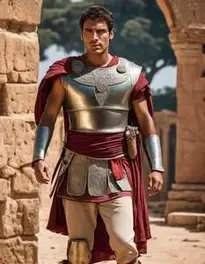 Mark Antony Fancy Dress face swap