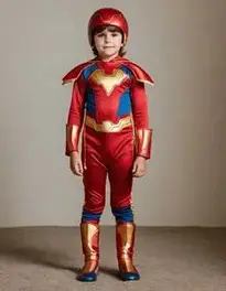 Family Costume With Boy Fancy Dress face swap
