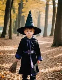 Witch Fancy Dress face swap