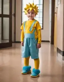 Maggie Simpson Fancy Dress face swap