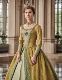 Anna Coronation Dress For Adults Fancy Dress face swap