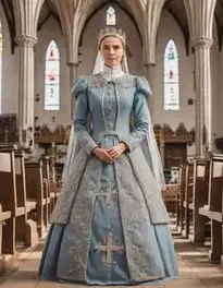 Church Lady Fancy Dress face swap