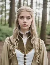 Katrina Van Tassel Cosplay Fancy Dress face swap