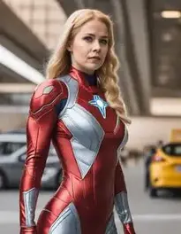 Sue Storm Cosplay Fancy Dress face swap