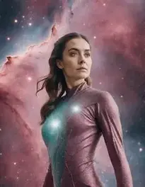 Woman Nebula Fancy Dress face swap