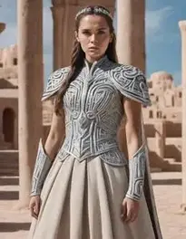 Sarah Labyrinth Dress Fancy Dress face swap