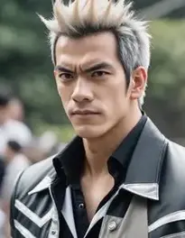 Cosplay Garou Fancy Dress face swap