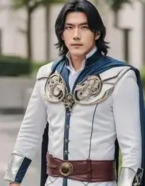 Handsome Male Cosplayers Fancy Dress face swap