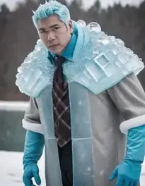 Ice Man Cosplay Fancy Dress face swap