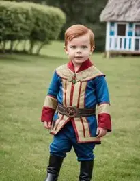 Boy Anna Fancy Dress face swap
