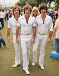 Abba Fancy Dress Men Costume face swap