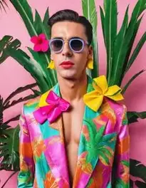 Club Tropicana face swap