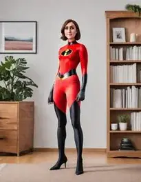 Elastigirl face swap
