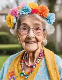 Old Granny face swap