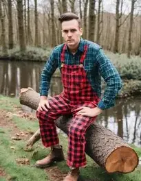 Lumberjack face swap