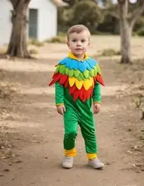 Boy Parrot face swap