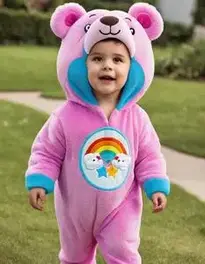 Boy Care Bear face swap