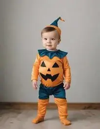 Family Halloween Costume Newborn face swap