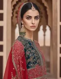 Arabic Dress Female face swap